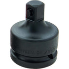 Gray Tools Adapter 3/4" Female 1" Male, Black Impact-Female (inches): 3/4"