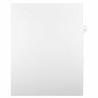 Mark Maker – Onglets séparateurs juridiques blancs, 1/25 onglets, format lettre, sans trous, numéro 7, 25/paquet-Onglets séparateurs blancs, 1/25 onglets