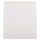JAM Paper A2 Invitation Envelopes, 4.38 x 5.75, Strathmore Bright White Linen, 1000 Pack (66670B)-Size: A2 (4-3/8" x 5-3/4")