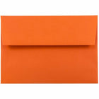 JAM Paper A6 Invitation Envelopes, 4.75 x 6.5, Brite Hue Orange Recycled, 1000 Pack (15905B)-Orange