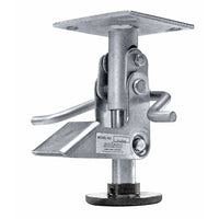 Floor Lock Brakes, Retracted Height", 5 35/64, Heavy-duty Floor Lock Brakes, Qty/pk, 1-Extended Height" - 6 43/64