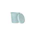 Solo 16 oz. Flexstyle Double Sided Poly (Dsp) Paper Food Container With Lid, White, 250 Pack-Capacity: 16 oz.