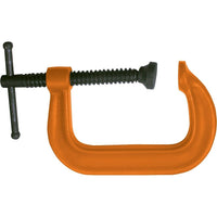 Dynamic Tools 3" Drop Forged C-Clamp, 0 - 3" Capacity-Max proof test(lbs.): 3000