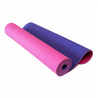 PurEarth II Eco Yoga Mat - 5mm - Pink Lavender-Patented Technology 100% Thermo Plastic, Elastomer and Rubber (TPE) 5mm ECO Yoga Mats