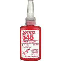 Loctite Thread Sealant 545 Hydraulic/Pneumatic Sealant, Bottle, 50 mL - 2 Pack-Colour: Purple