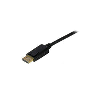 StarTech 3 ft DisplayPort to VGA Adapter Converter Cable, DP to VGA 1920x1200, Black-Connect a DisplayPort source directly to a VGA display or projector, with no additonal adapters or cables