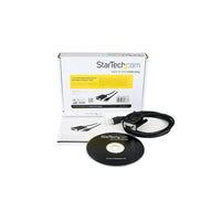 StarTech 1 Port USB to Null Modem RS232 DB9 Serial DCE Adapter Cable with FTDI-USB to Null Modem serial adapter corrects DTE/DCE conflicts without requiring additional adapters or cables
