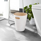 Umbra Woodrow Can, White and Natural-5