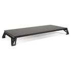 Allsop Dual Height Adjustable Lo Riser Monitor Stand with Wide Platform - Black-Adjustable height settings - 2 inches or 3 inches