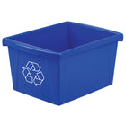 Storex Recycling Bin - Letter size-Do your part to help the environment