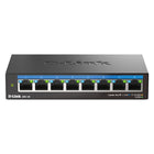 D-Link 8-Port Multi-Gigabit Unmanaged Switch-Eight 2.5 Gigabit Ethernet ports provide multi-speed transmission ideal for high-performance Wi-Fi 6 networks, allowing fast data transfers and maximizing network bandwidth