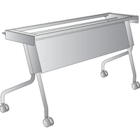 Office Star 5' Training Table Frame, Black-Highly versatile
