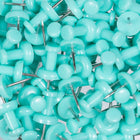 JAM Paper Push Pins, Teal, 100 Pack (22432067)-5