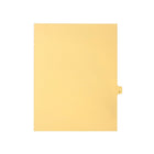 Mark Maker Legal Exhibit Index Tab Buff Single Tabs, 1/26h Cut, Letter Size, No Holes, Letter Q, 25 Pack-Buff Single Tabs, 1/26th Cut