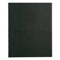 Blueline Undated NotePro Daily Planner - 9-1/4"H x 7-1/4"W - Black - English-Undated Daily planner