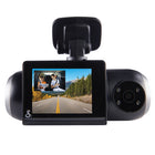 Cobra SC 201 DualView Dash Cam-Continuous loop recording, emergency Mayday alert, Parking Mode, and Motion Sensing ensure maximum protection