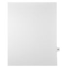 Mark Maker Legal Tabs - Letter Size - White - 1/15th cut - 25 tabs per package - 5 packages Pack - Number 177-White Single Tabs