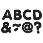Teacher Created Resources Magnetic 2" Letters Black Classic, 261 Pack (TCR77188)-Classic design adds flair to your room and can be coordinated with similar products for a creative classroom theme