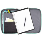 Five Star 1" Carry-All Zipper Binder - Assorted-Removable ring board with 1" ring for additional paper storage and portable writing surface