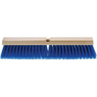 Push Broom Head, 24"-Synthetic fibre helps pick up fine dust and dirt particles on smooth floor surfaces