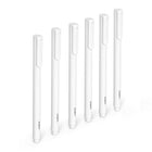 Poppin Signature Ballpoint Pens - White - 6 Pack-White pens write with black ink