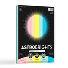 Astrobrights 24lb Writing Paper - 8.5" W x 11" H - Sprinkle 5-Colour - 300 Sheets (94000-01)-Basis Weight: 24 lb./89 gsm