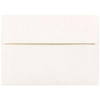 JAM Paper A6 Invitation Envelopes, 4.75 x 6.5, Parchment White Recycled, 250 Pack (56309H)-White parchment recycled envelope
