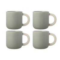 Maxwell & Williams Sherbet Mug - Grey - 370 ml - Pack of 4-Dinnerware