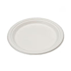 Eco-Packaging 6" Compostable Sugarcane Plate - 1000 Pack-Made from 100 percent renewable resources - sugarcane pulp