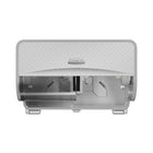 Kimberly-Clark Professional ICON Coreless Standard Roll Toilet Paper Dispenser 2 Roll Horizontal -Silver Mosaic Design Faceplate-KCP ICON dispenser system offers six designer finishes that elevate your restroom aesthetics to the same high standard as the rest of your facility.