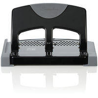 Swingline SmartTouch Low Force 3-Hole Punch - 45 Sheet Capacity - 9/32" Hole Size - Black-Manual low force 3-hole puncher