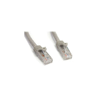 StarTech N6PATCH25GR 25' Cat 6 Snagless Patch Cable, Grey-Features RJ-45 Male connector on both sides to facilitate easy connectivity