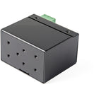 StarTech PoE+ Industrial Fiber to Ethernet Media Converter 30W - SFP to RJ45-TECH SPECS: 1 Gbps, 1 x Open SFP (MSA Compliant), 1x RJ45, 48V-56VDC, IEEE 802.3af / IEEE 802.3at (30W), 10/100/1000Mbps, LFP, 16K Jumbo Frames, DIN or Wall Mount Hardware Included