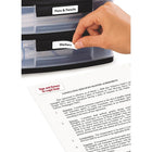 Avery White Laser/Inkjet Removable I.D. Labels, 1-3/4" x 1/2", 800 Pack (06504)-White