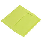 JAM Paper A7 Invitation Envelopes, 5.25 x 7.25, Brite Hue Ultra Lime Green, 100 Pack (96151g)-Opening: Booklet