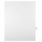 Mark Maker – Onglets séparateurs juridiques blancs, 1/15 onglets, format lettre, sans trous, numéro 71, 25/paquet-Onglets séparateurs blancs, 1/15 onglets