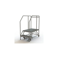 Tri-Arc Mobile Work Platform, 2 Step, 20" x 35" (WLWP122436SL)-Frame Material: Steel