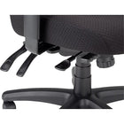 Tempur-Pedic Fabric High-Back Task Chair, Black-Locking tilt control with adjustable tilt tension lets you position the chair safely at the preferred angle