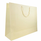 Jam Paper Gift Bags with Rope Handles - Jumbo - 20" x 16" x 6" - Bronze Matte - 24 Pack-Our giftbags are made from thick 100 lb cardstock that has a matte paper finish and a soft rope handle with a blank gift tag