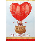 Rosedale Gold Greeting Cards/Envelopes - Happy Valentine's Day Boy - 5-1/2" x 8" - 6 Pack-Printed on premium uncoated card stock