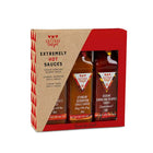 Cottage Delight - Flamin' Coffret Cadeau Sauces Piquantes-Comprend : sauce Kickin' Carolina Reaper (100 ml) ; Sauce au piment Stingin' Scorpion (100 ml) et Sauce au piment Flamin' Naga (100 ml)
