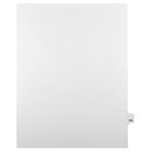 Mark Maker Legal Exhibit Index Tab White Single Tabs, 1/25th Cut, Letter Size, No Holes, Number 196, 25 Pack-White Single Tabs, 1/25th Cut