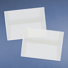 JAM Paper A7 Invitation Envelopes, 5.25 x 7.25, Clear Translucent Vellum, 50 Pack (2851295I)-Paper Weight: 28 lbs.