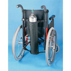 Bios Oxygen Tank Holder for Wheelchairs-Lightweight, easy to attach, easy to lift! Provides a safe, convenient and economical way to carry oxygen cylinders