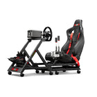 Next Level Racing GT Track Cockpit-The GTtrack allows it to support direct drive wheels and professional pedal sets and compatible with all major wheels and pedals including Thrustmaster