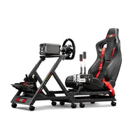 Next Level Racing GT Track Cockpit-The GTtrack allows it to support direct drive wheels and professional pedal sets and compatible with all major wheels and pedals including Thrustmaster