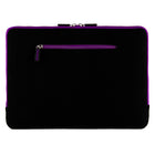 Vangoddy 15.6" Microsuede Laptop Sleeve - Purple-Compartments for three SD cards. Four slots for credit/business cards. Universal cellphone compartment