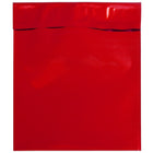 JAM Paper Foil Envelopes with Self Adhesive Closure, 6.25 x 7.88, Open End, Red, 25 Pack (1323272)-Material: foil