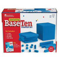 Learning Resources Interlocking Base Ten Starter Set-Age group and grade: Ages 6 - 11