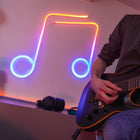 Twinkly Flex 6.5' Multicolour Light Tube with White Wire-Instant Wi-Fi and Bluetooth connection